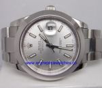 Clone Swiss ETA2836 Rolex Oyster Perpetual Datejust II Asian Swiss Automatic Movement SS Watch